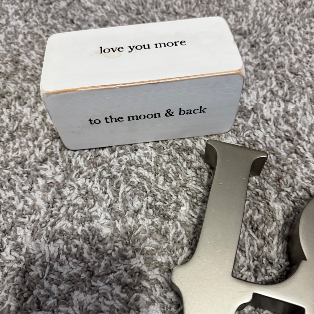 Lot of Love - 3 Home Decoration Pieces - Picture 3 of 7